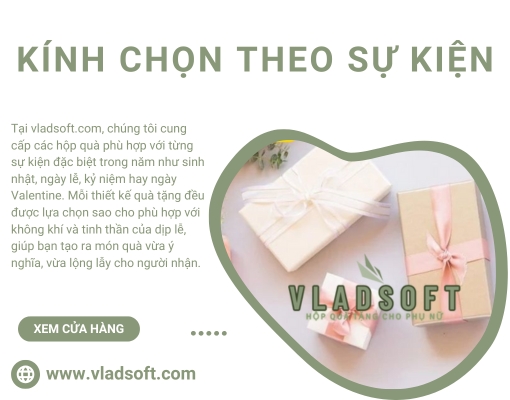 Giới Thiệu HỘP QUÀ TẶNG CHO PHỤ NỮ VLADSOFT